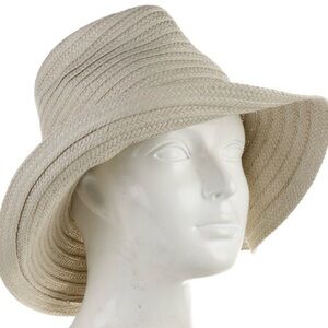 Toteme Raffia Effect Straw Women's Sun Hat with dust-bag S